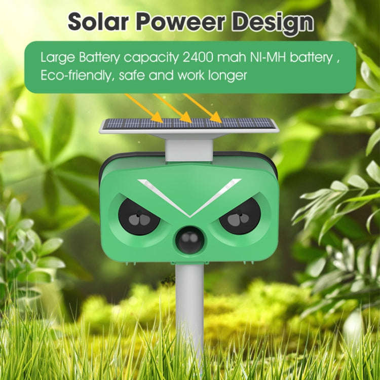 Outdoor Solar Animal Repeller Multi-functional Bird/Cat/Rat Repeller(SJZ028-2)
