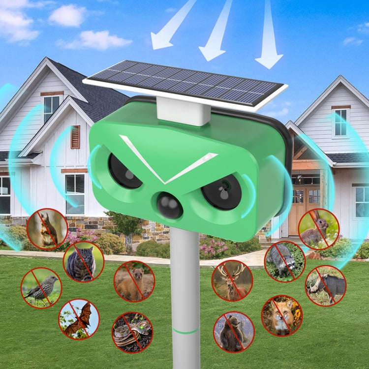 Outdoor Solar Animal Repeller Multi-functional Bird/Cat/Rat Repeller(SJZ028-2)
