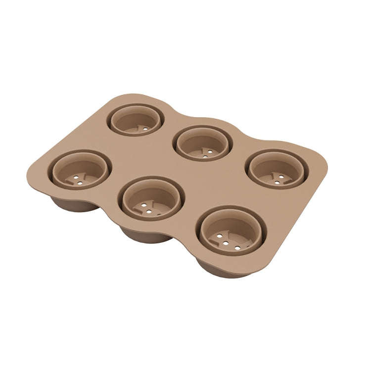 6 Holes Nursery Box Small Vegetable Flower Plant Breathable Growing Tray Silicone Folding Nursery...