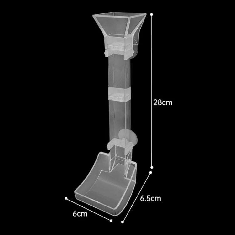 Fish Tank Feeder Fish And Shrimp Feeding Tube, Length: 28cm