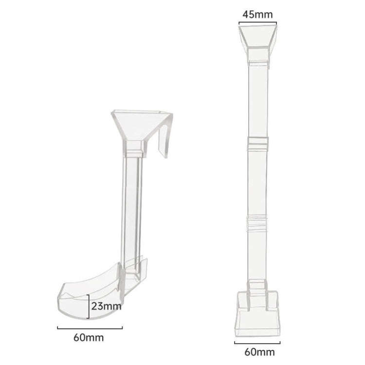 Fish Tank Feeder Fish And Shrimp Feeding Tube, Length: 38cm