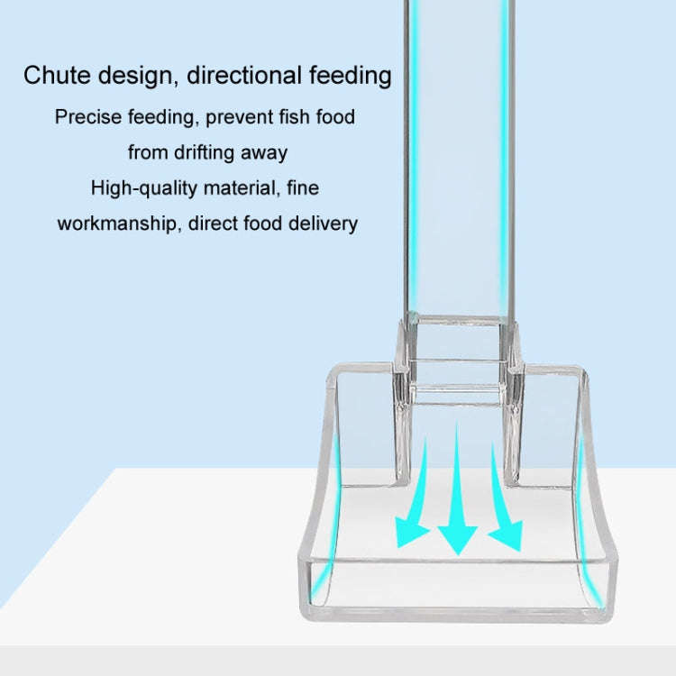 Fish Tank Feeder Fish And Shrimp Feeding Tube, Length: 17cm