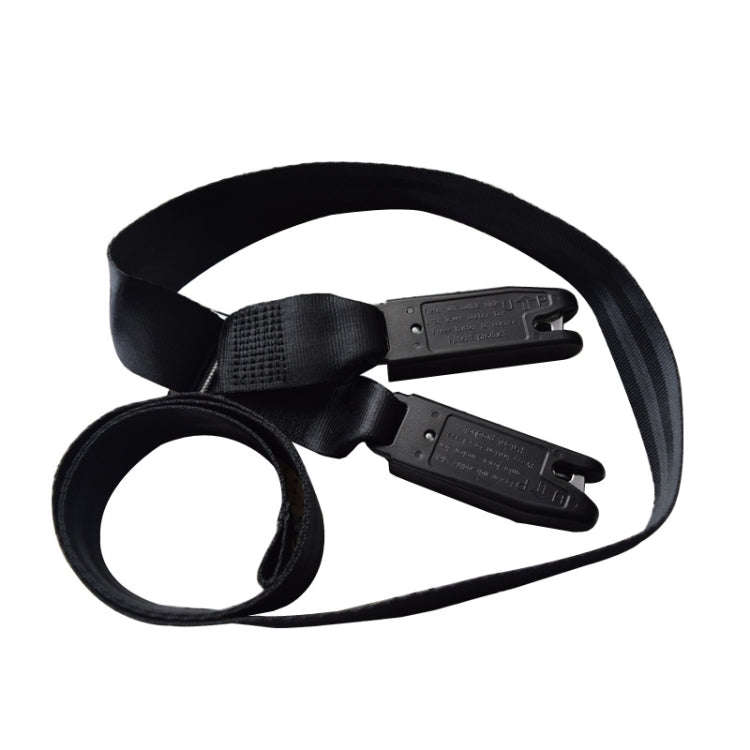 ISOFIX Interface Connection Belt Car Child Safety Seat Belt(Black)