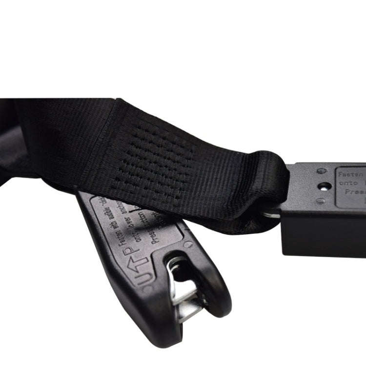 ISOFIX Interface Connection Belt Car Child Safety Seat Belt(Black)