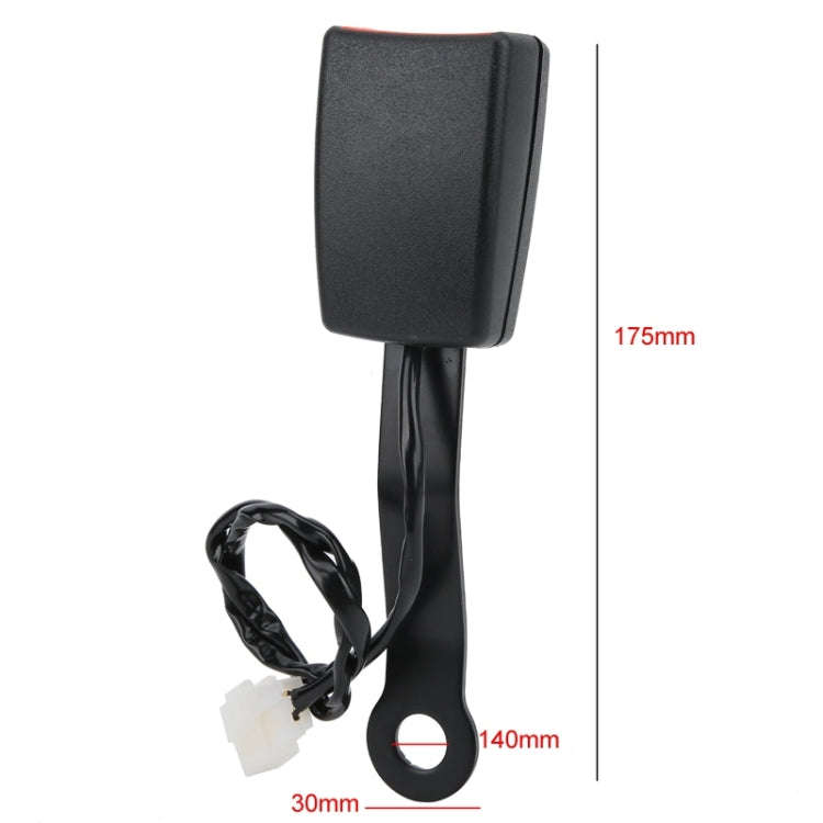 Car Seat Belt Socket with Alarm Wire Base(Q19)