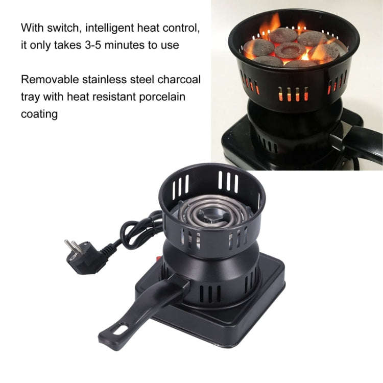 Hookah Coconut Charcoal Stove Outdoor Fire Making Tools, Specification: US Plug
