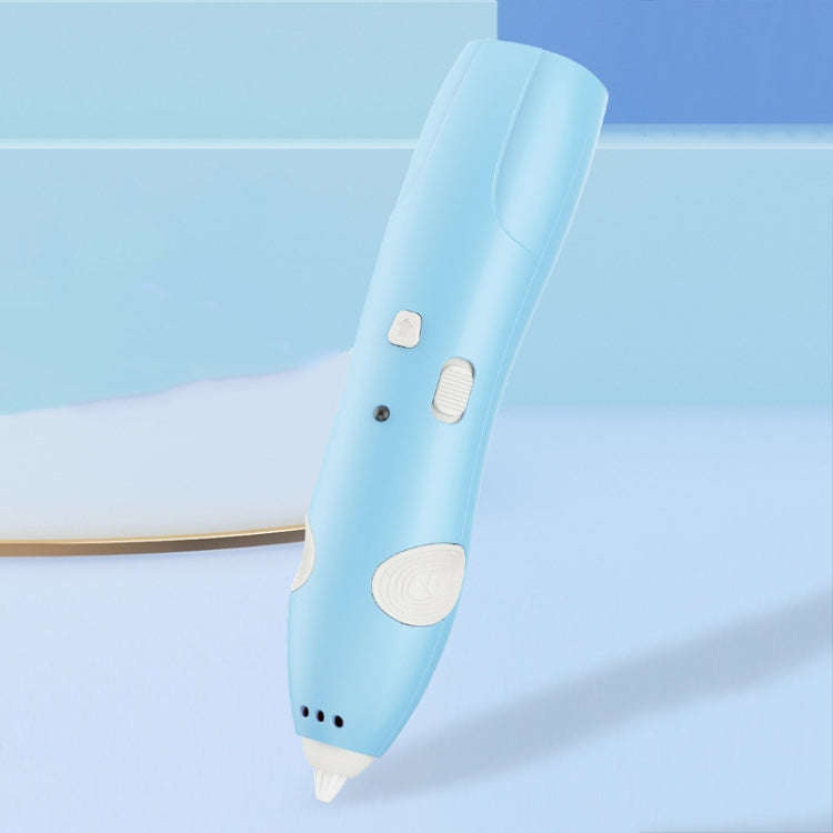 USB Charging Low-Temperature Wireless Graffiti Printing Pen Set Children DIY 3D Painting Pen(Ligh...