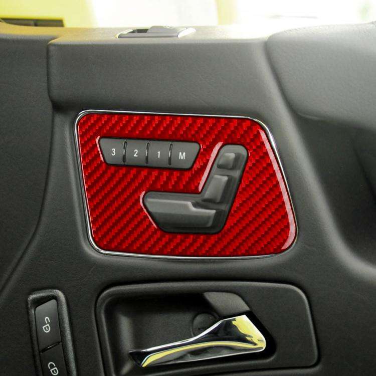 For Mercedes-Benz G-Class W463 2pcs /Set Seat Adjustment Sticker(Red)