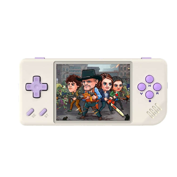 ANBERNIC RG28XX Retro Handheld Game Console 2.83-Inch IPS Screen Linux OS 64GB+128GB(Beige)