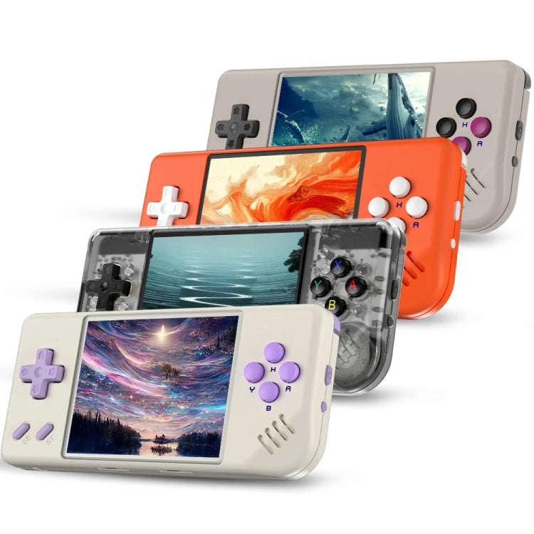 ANBERNIC RG28XX Retro Handheld Game Console 2.83-Inch IPS Screen Linux OS 64GB(Retro Gray)