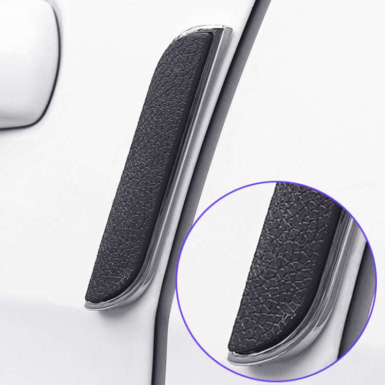 Car Door Anti-collision Strip Anti-scratch Decorative Sticker, Color: Q3 Black