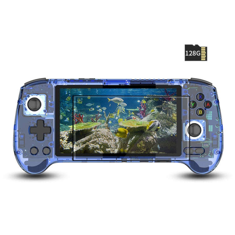 ANBERNIC RG556 Handheld Game Console Android 13 System 5.48-Inch AMOLED Screen WIFI Bluetooth Gam...