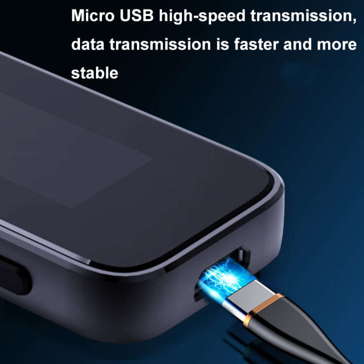 Mrobo RV18 0.96-Inch Color Screen Smart Noise Reduction Recording Pen, Capacity: 8GB(Enhanced)