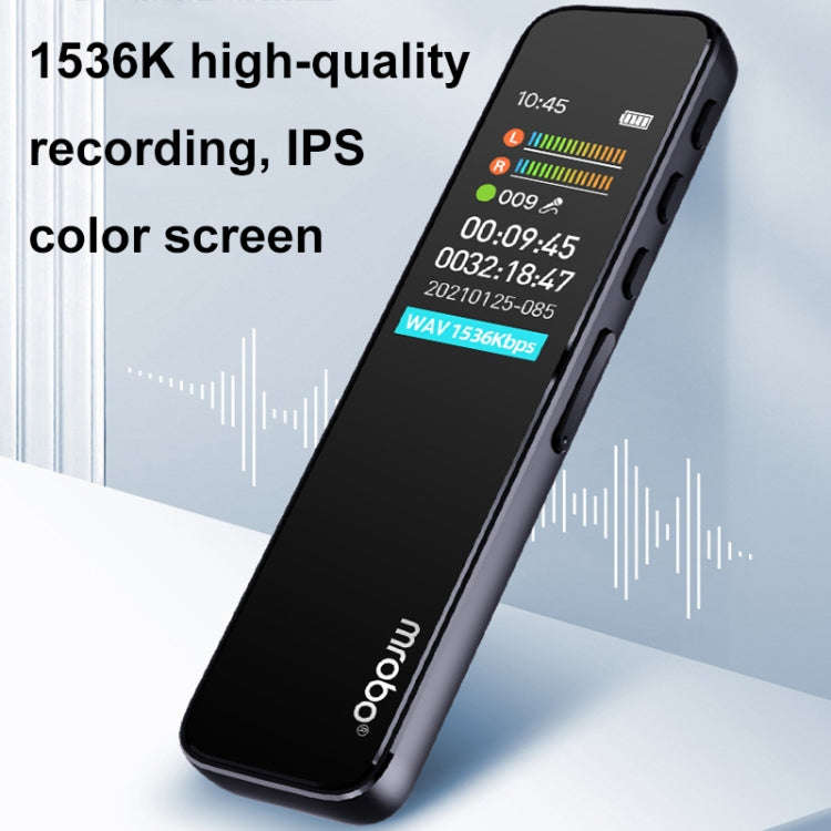 Mrobo RV18 0.96-Inch Color Screen Smart Noise Reduction Recording Pen, Capacity: 8GB(Enhanced)