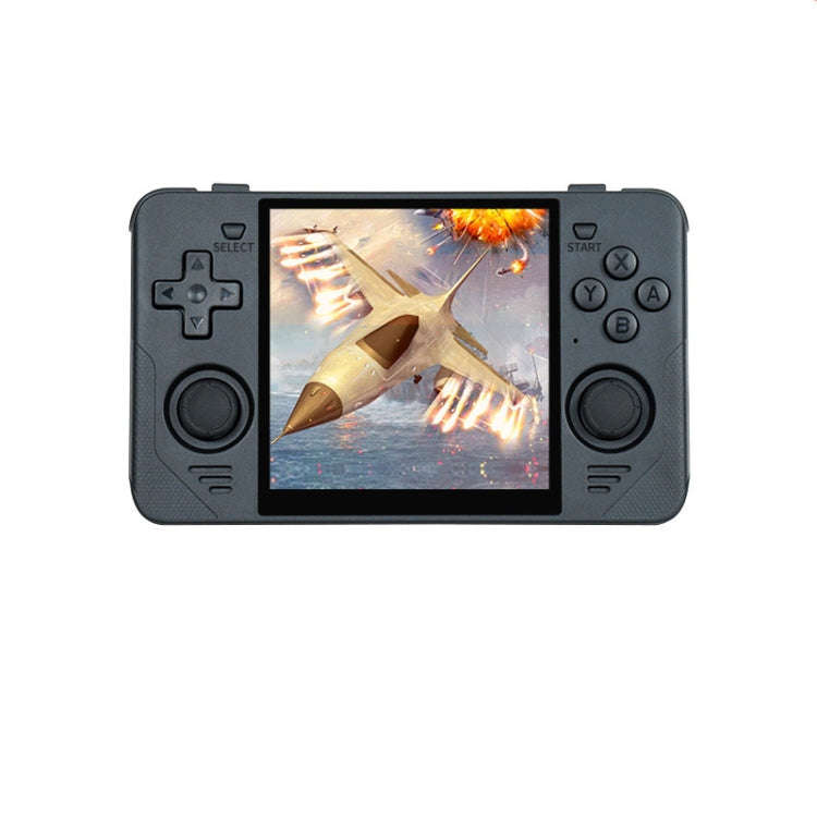 POWKIDDY RGB30  4 Inch IPS Screen Handheld Game Console Built In WIFIBluetooth 16GB+64GB(Black)