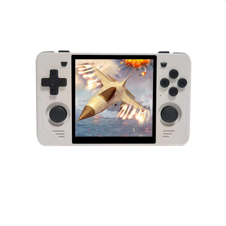 POWKIDDY RGB30  4 Inch IPS Screen Handheld Game Console Built In WIFIBluetooth 16GB+128GB(White)