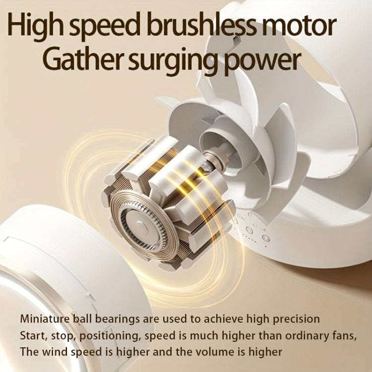 3 In 1 Multifunctional Desktop Fan with LED Light Cosmetic Mirror USB Plug Non-Oscillating