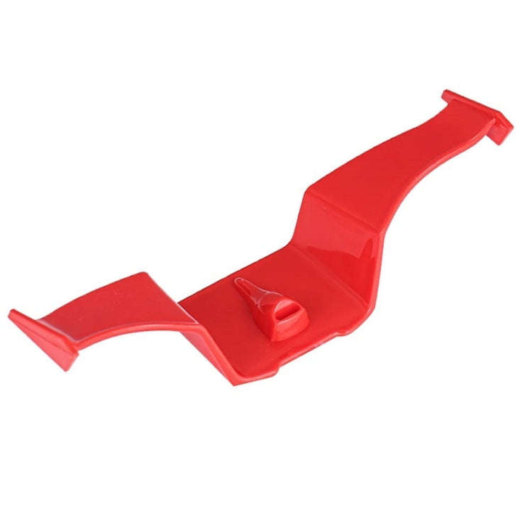 Car Mini Rear Wing Without Punching Decorative Stickers, Color: Red Without Wind Leaves