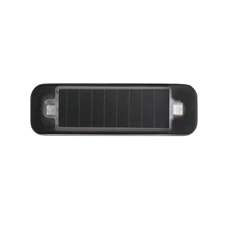 Solar Warning Light Anti-rear Collision LED Flashing Light(Symphony Vibration Sensor+Black)