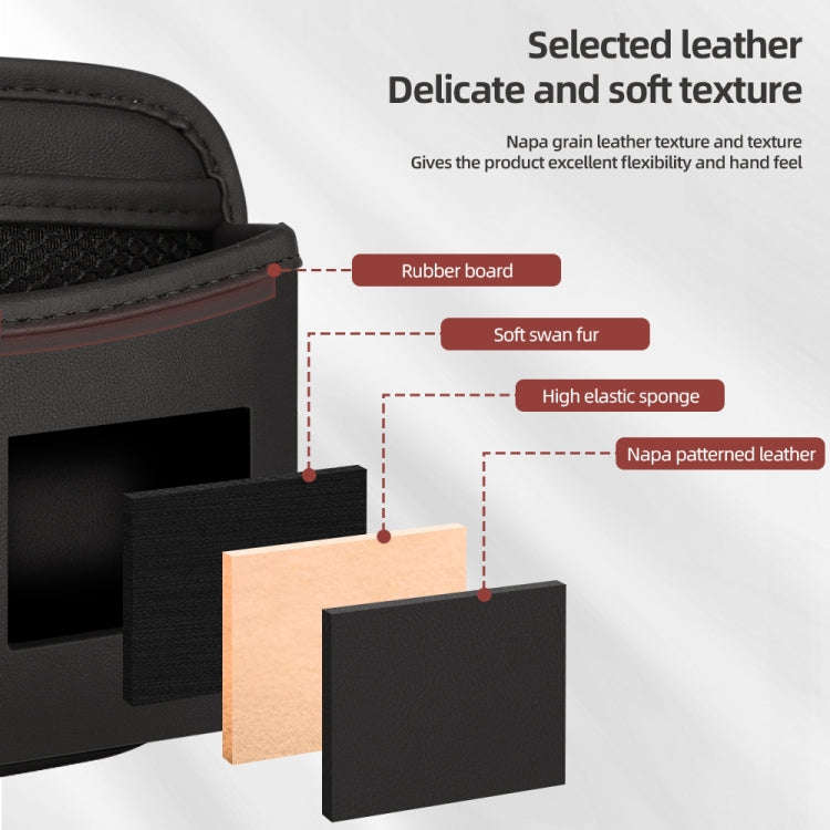 Adhesive Multifunctional Storage Bag for Car Center Console(Green)
