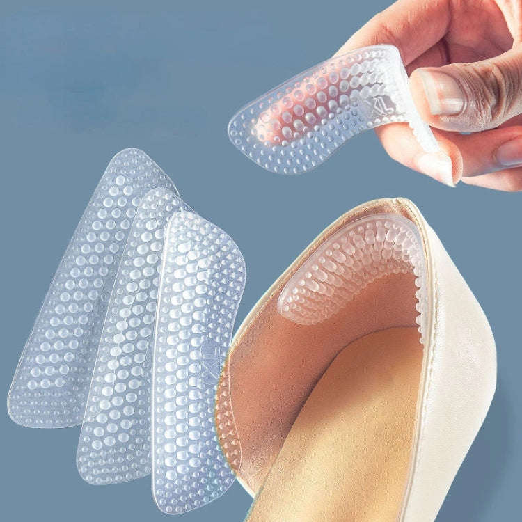 1pair Anti-Friction High Heel Stickers Ladies Shoe Size Adjustment Anti Heel Drop Tool, Model: Ex...