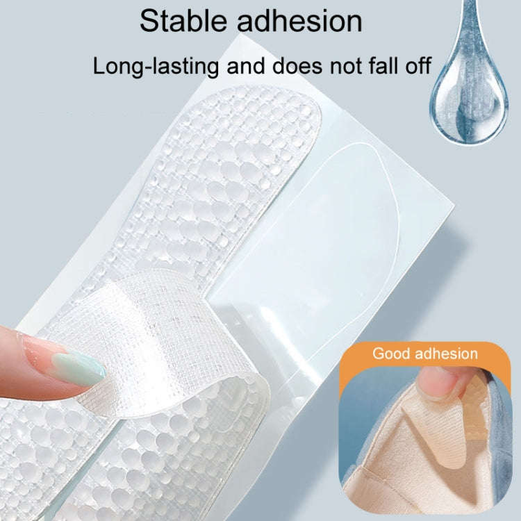 1pair Anti-Friction High Heel Stickers Ladies Shoe Size Adjustment Anti Heel Drop Tool, Model: Ex...