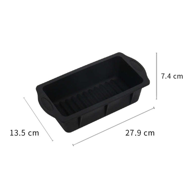 Silicone Ice Lattice Molds Ice Storage Box With Lid, Specification: With Lid 1.5L (Black)