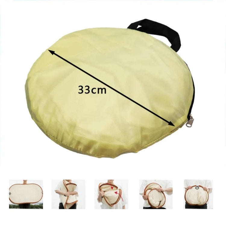 Outdoor Clothes Drying Dustproof Rainproof Sun Protection Cover, Color: Beige