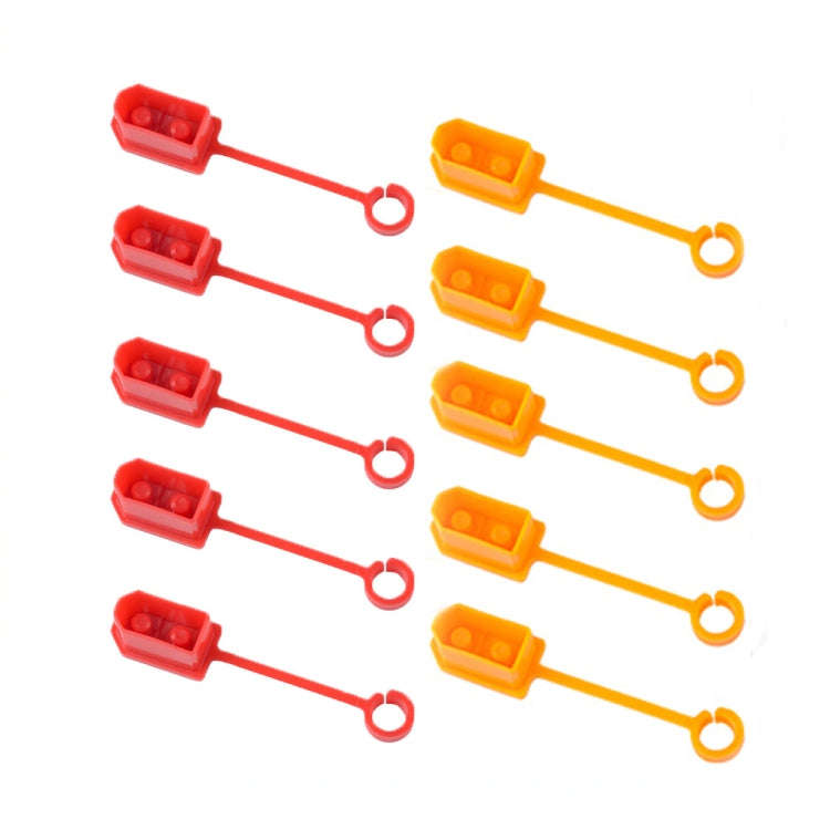 10pcs /Pack XT60 Lithium Battery Plug Protective Cover Plug Dustproof Anti-oxidation Insulation C...
