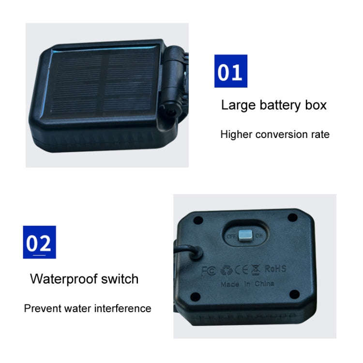 Lawn Ground Plug Light Decoration Outdoor Solar LED Garden Lights, Model: Butterfly Flower