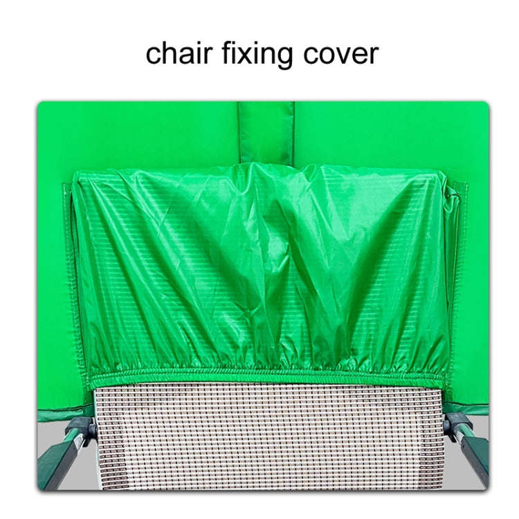 Live E-sports Double-sided Background Cutout Green Screen For Chair(0.42kg)