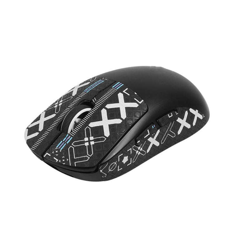 For Logitech GPW 2-Generation Mouse Anti-Slip Stickers Absorb Sweat Paste, Color: Black Print Hal...