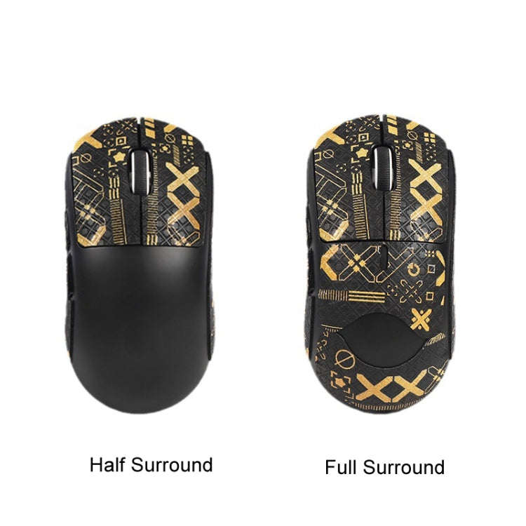 For Logitech GPW 2-Generation Mouse Anti-Slip Stickers Absorb Sweat Paste, Color: White Print Hal...