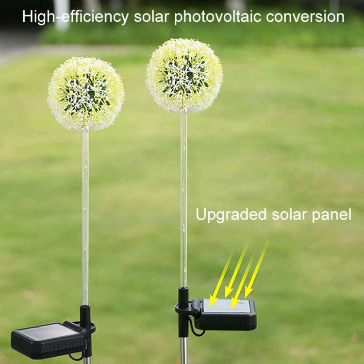 Dandelion Lawn Ground Plug Light Decoration Outdoor Solar LED Garden Lights, Model: Single Head