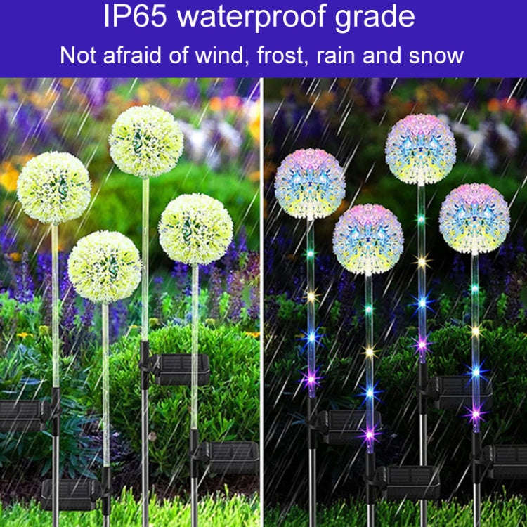 Dandelion Lawn Ground Plug Light Decoration Outdoor Solar LED Garden Lights, Model: Single Head