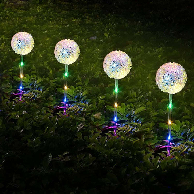 Dandelion Lawn Ground Plug Light Decoration Outdoor Solar LED Garden Lights, Model: Single Head