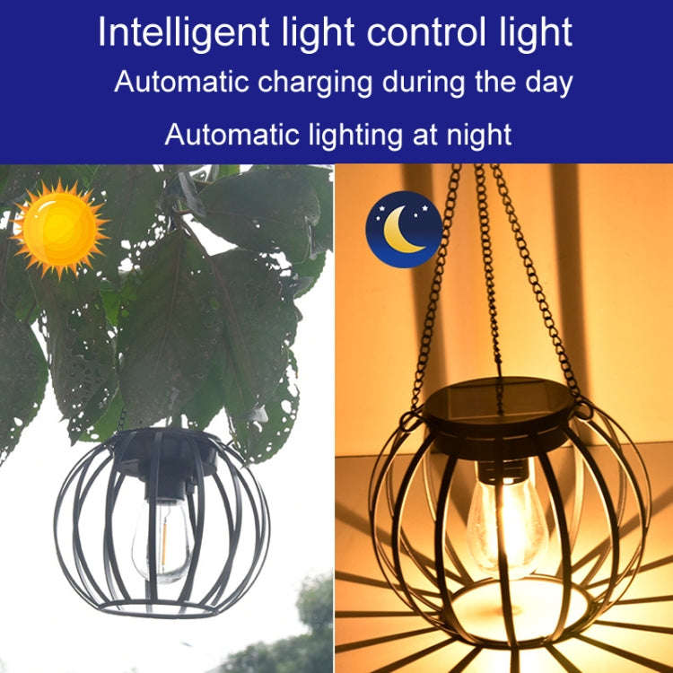 Lantern Landscape Light Outdoor Solar LED Garden Light, Model: Little Pumpkin