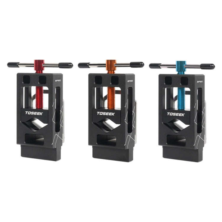 TOSEEK Mountain Bike Front Fork Pipe Cutter Seat Post Cutting Saw Handle(Black Red)
