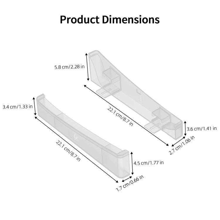 For PS5 Slim JYS-P5189 Console Horizontal Placement Stand Digital / Optical Drive Version Univers...