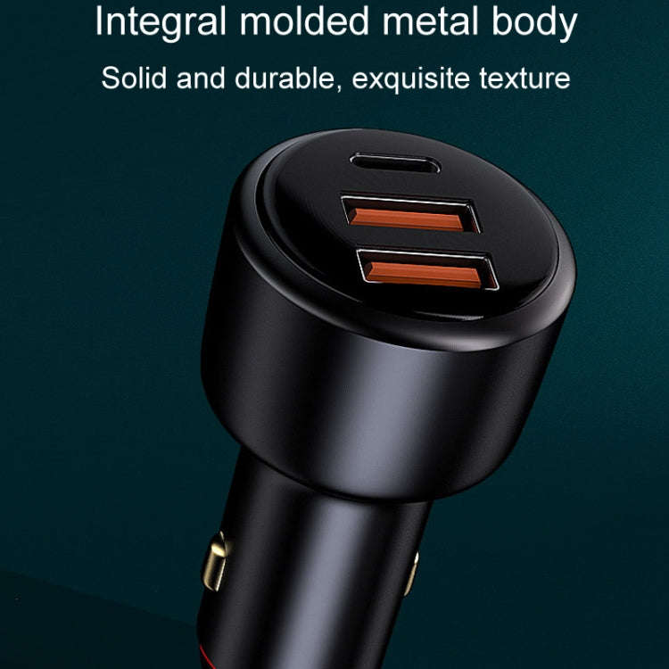 300W Vehicle Mini Fast Charging Charger Car One To Three Cigarette Lighter