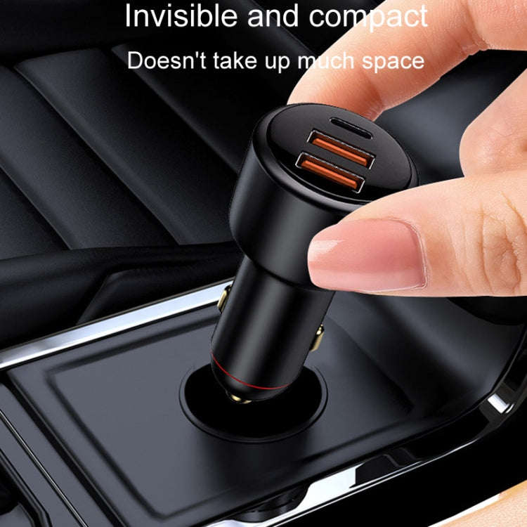 300W Vehicle Mini Fast Charging Charger Car One To Three Cigarette Lighter