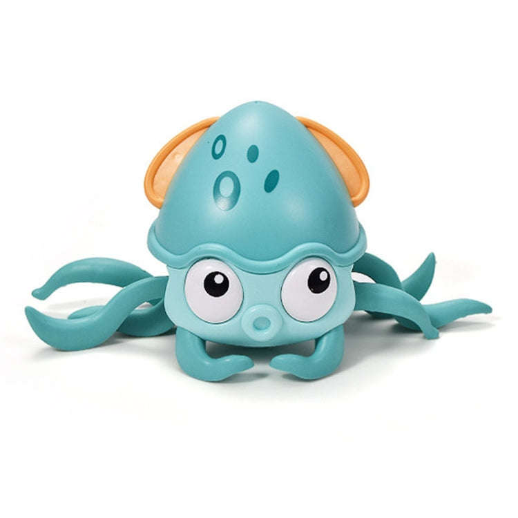 Children Electrical Sensor Octopus Toy Automatic Obstacle Avoidance Sound Light Crawling Quirky T...