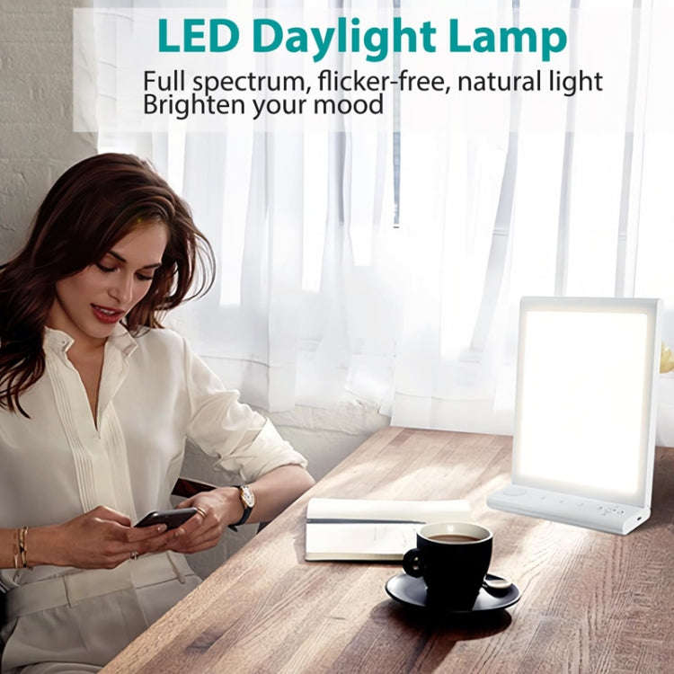 SAD White Noise Phototherapy Lamp Smart Emotional Night Light Music Decompression Therapy Light W...