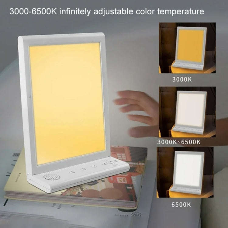 SAD White Noise Phototherapy Lamp Smart Emotional Night Light Music Decompression Therapy Light W...