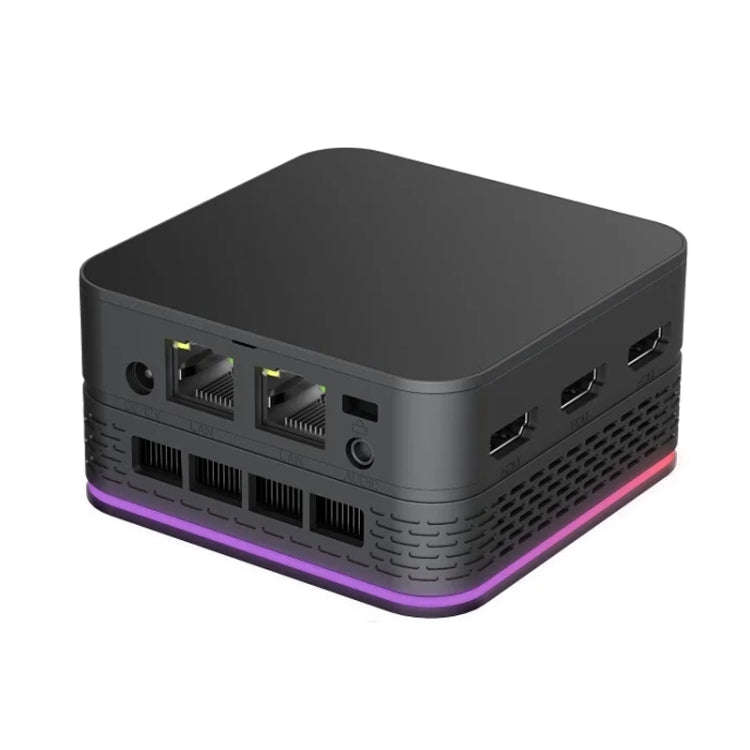 T9 Plus N100 DDR5 8G+256G UK Plug 12th Alder Lake Dual Gigabit LAN+3 HDMI 4K HD Pocket Mini PC