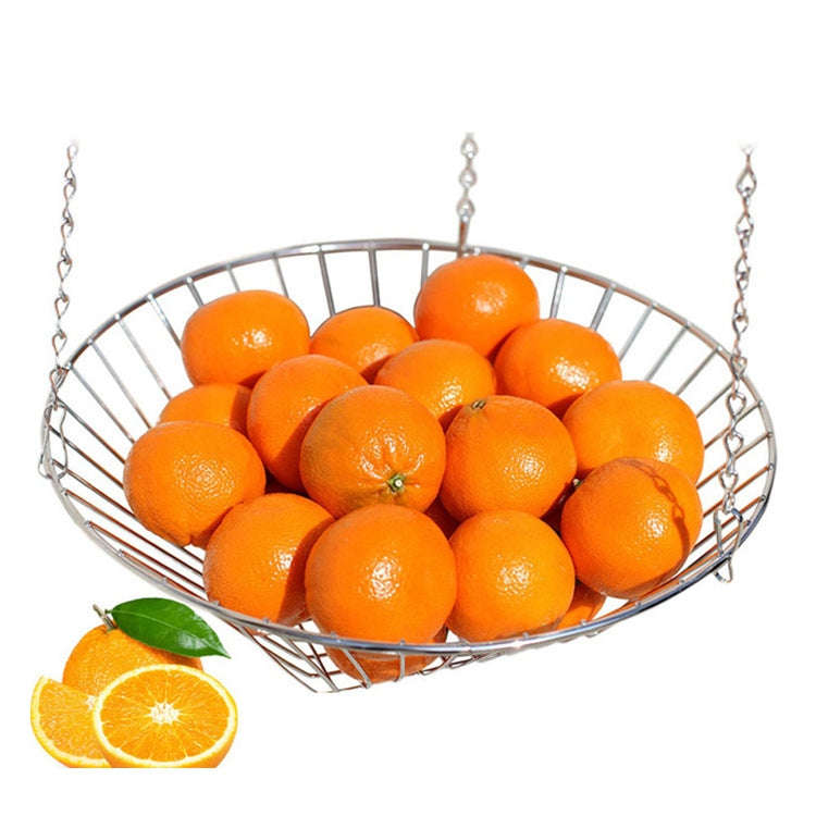 3-tier Hanging Fruit Basket Wrought Iron Fruit Vegetable Storage Organizer(Bronze)