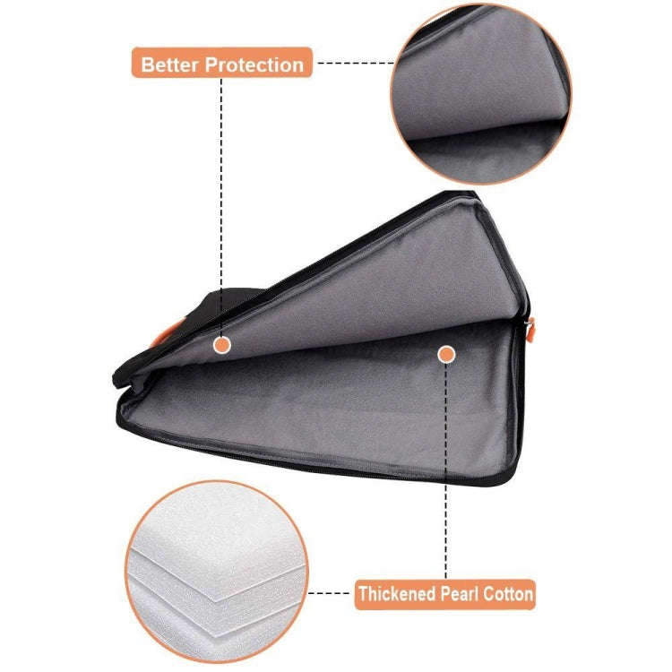 15-16 Inch Portable Laptop Sleeve Bag Travel Carry Case Cover(Blue)