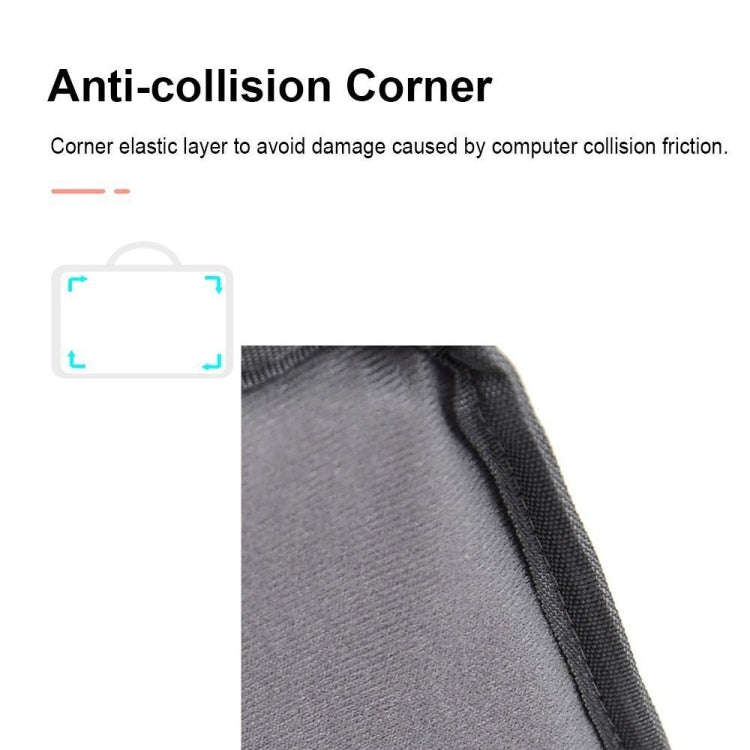 15-16 Inch Portable Laptop Sleeve Bag Travel Carry Case Cover(Blue)