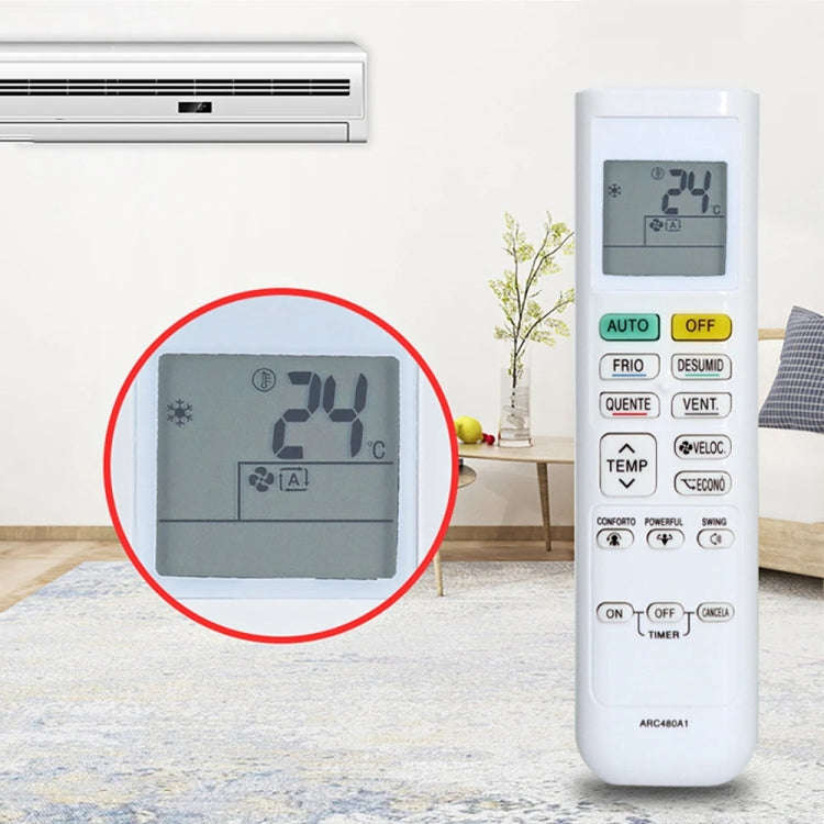 For DAIKIN Air Conditioner ARC480A1 Remote Control Replacement Parts