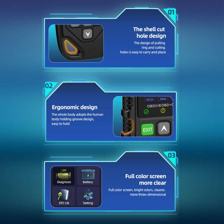 Car Engine Fault Error Code Detection Battery Detector